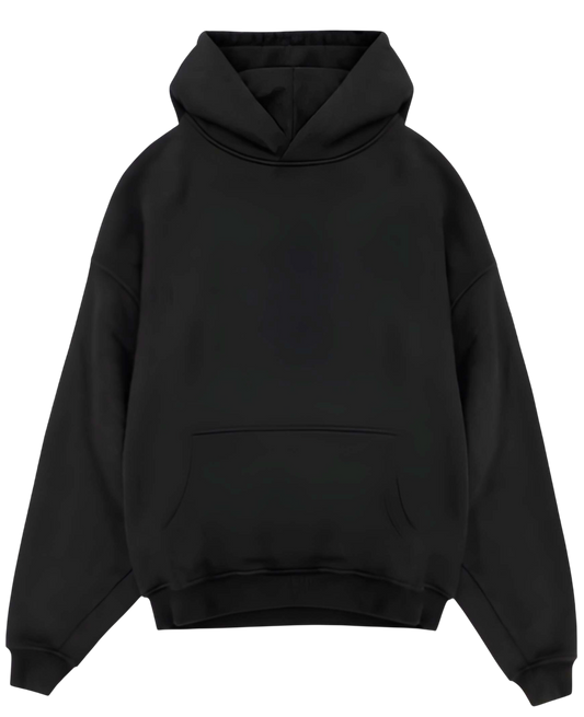 Unisex Oversized Hoodie - BLACK