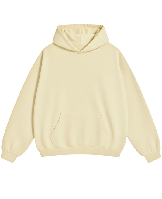 Unisex Oversized Hoodie - CREAM