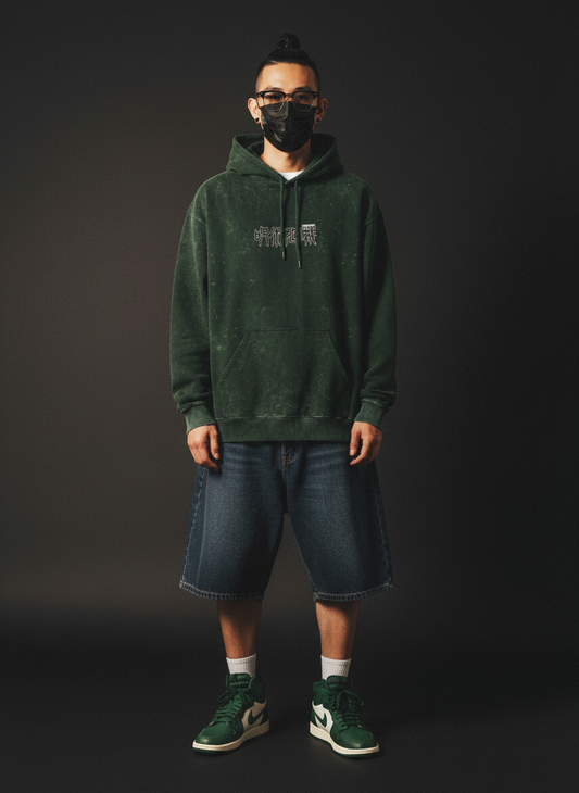 Balance Breaker - Toji - Unisex Acid Washed Hoodie