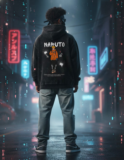 Child of Prophecy - Naruto - Unisex Acid Washed Hoodie