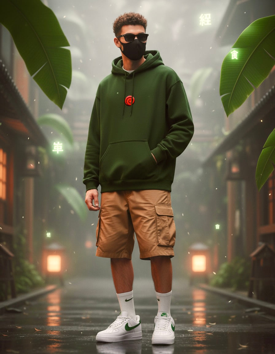 Kurama Link Mode - Naruto - Unisex Hoodie