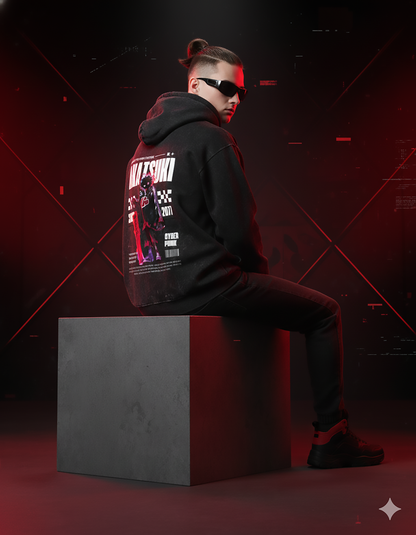 The Red Cloud - Akatsuki - Unisex Acid Washed Hoodie