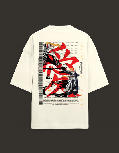 Kurosaki - Bleach - Unisex Terry Oversized Tee