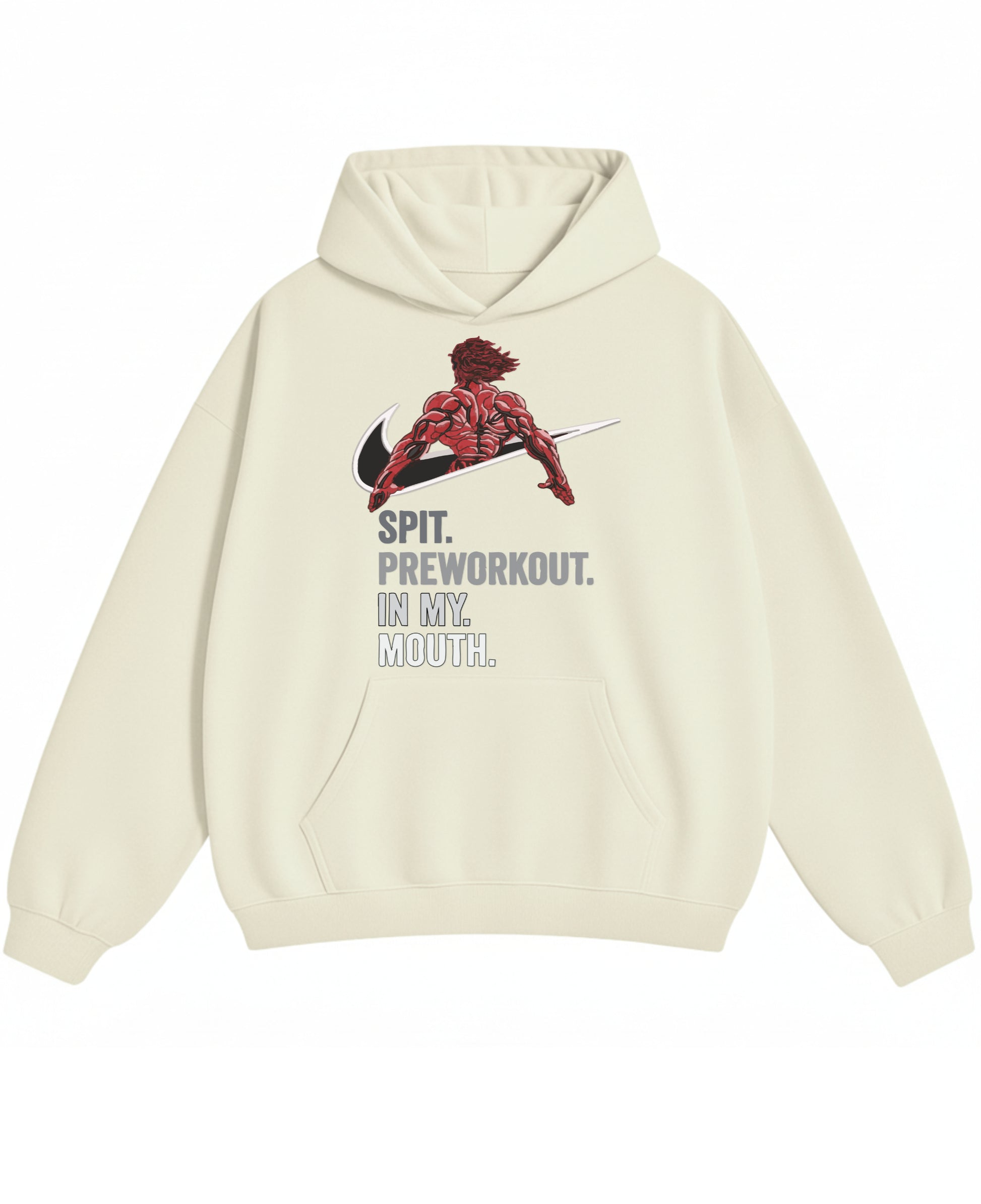 Off-White Oversized Hoodie Front Design