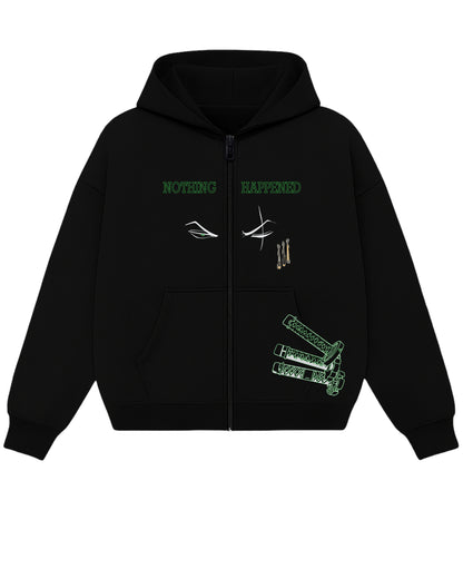 Zipper Hoodie Front Design