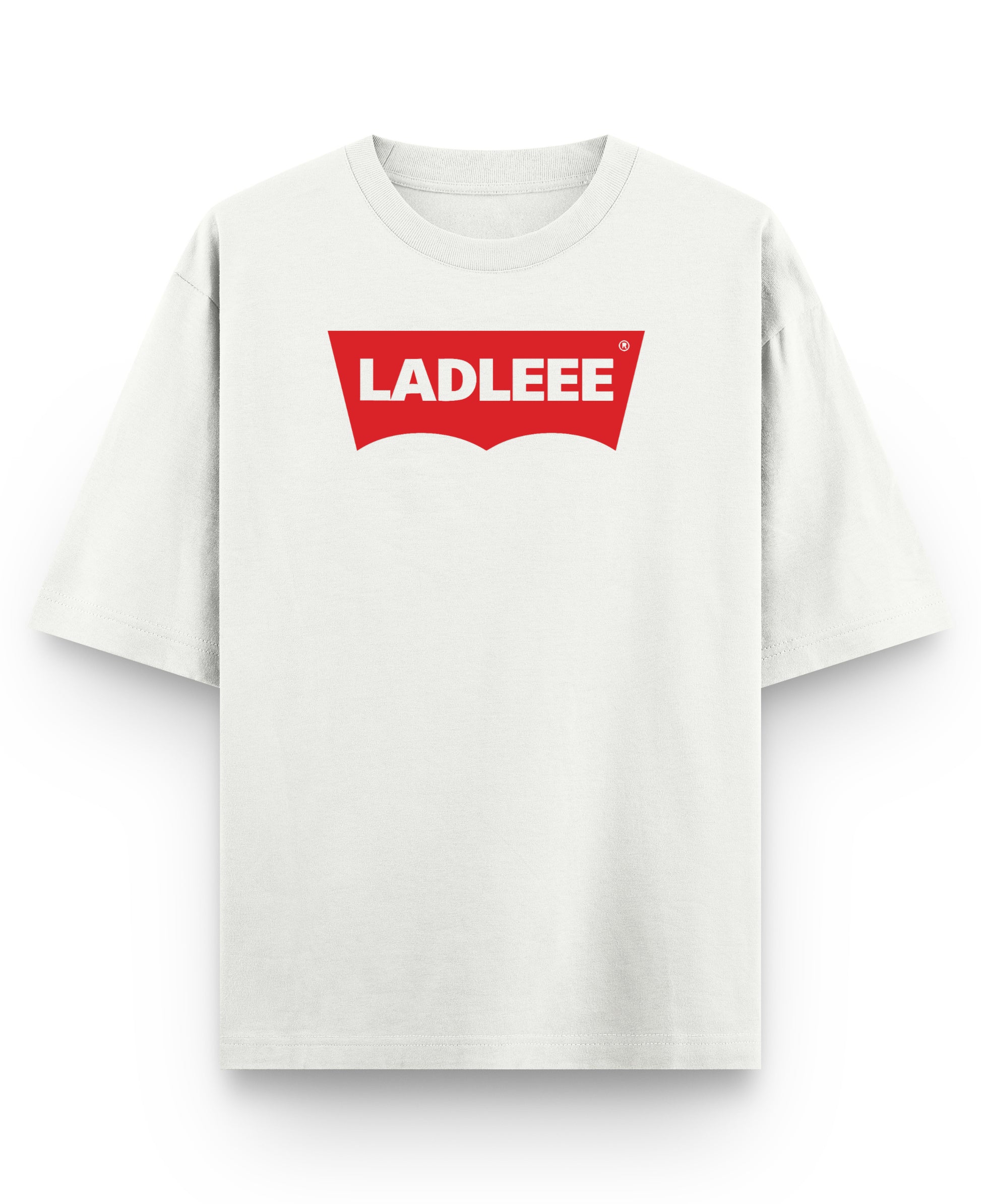 Off White Oversized T-shirt Front Design