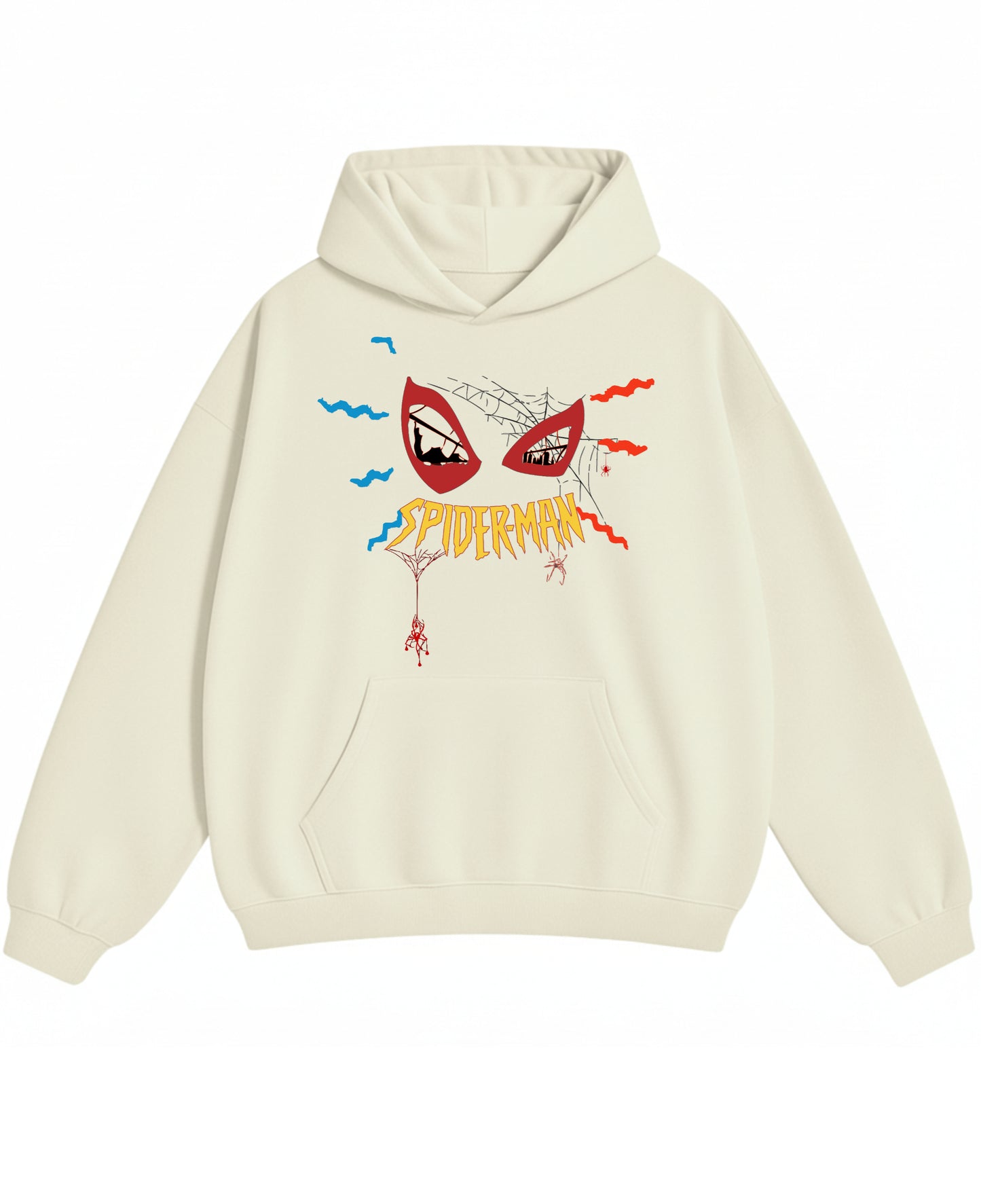 Off-White Oversized Hoodie Front Design