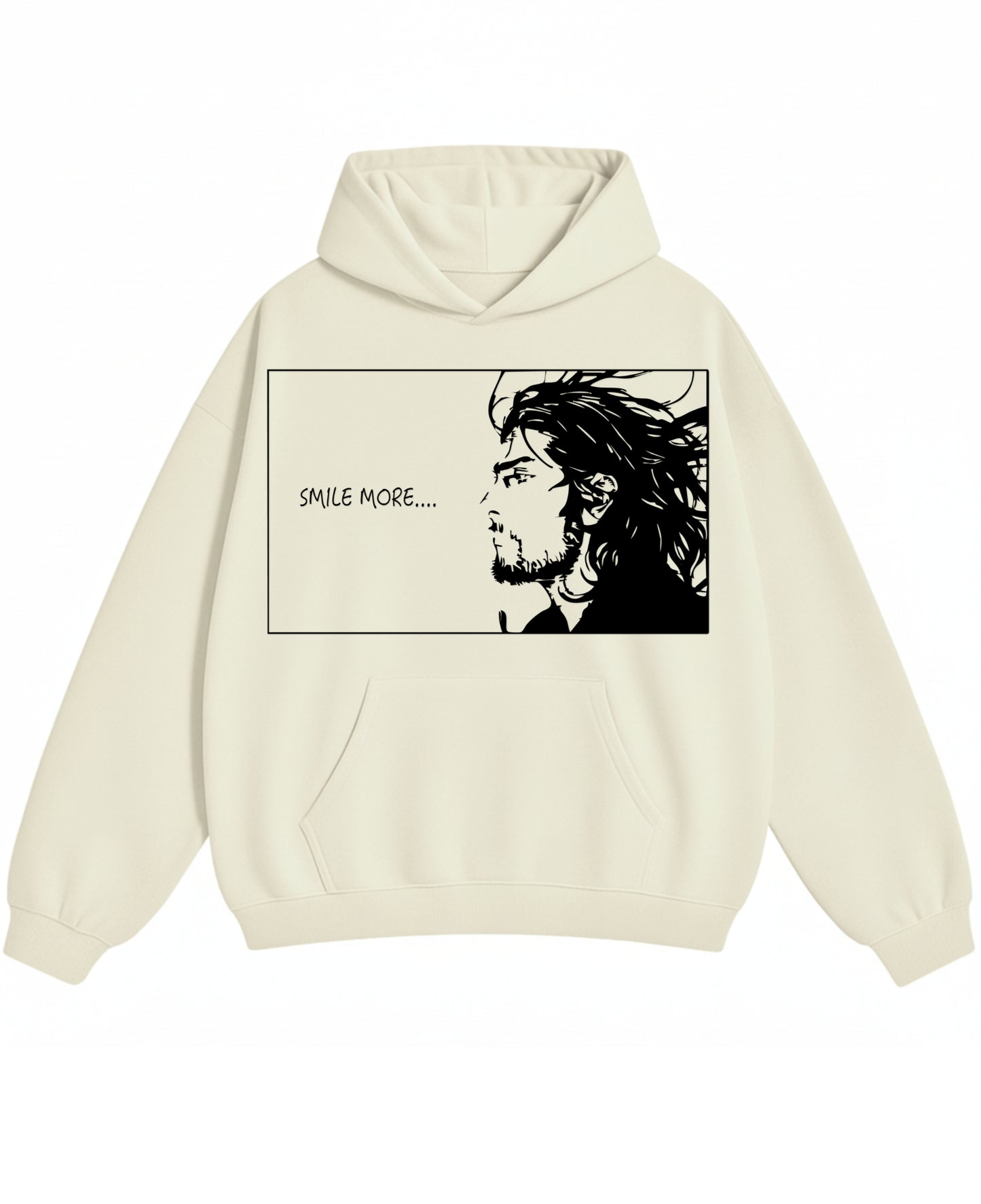 Off-White Oversized Hoodie Front Design