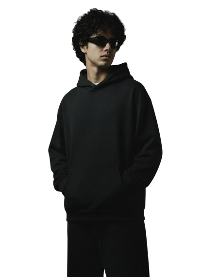 Unisex Oversized Hoodie - BLACK