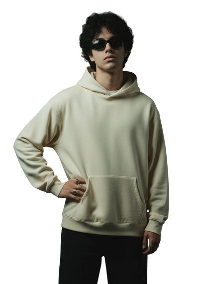 Unisex Oversized Hoodie - CREAM