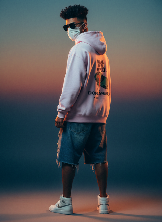 Heavenly Demon Flex - Doflamingo - Unisex Oversized Hoodie