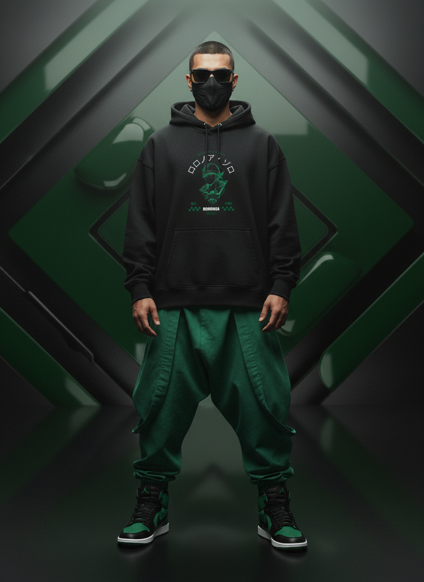 The Path to Hell - Zoro - Unisex Oversized Hoodie