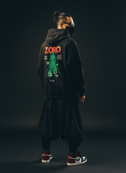 Wrong Way Zoro - Unisex Oversized Hoodie