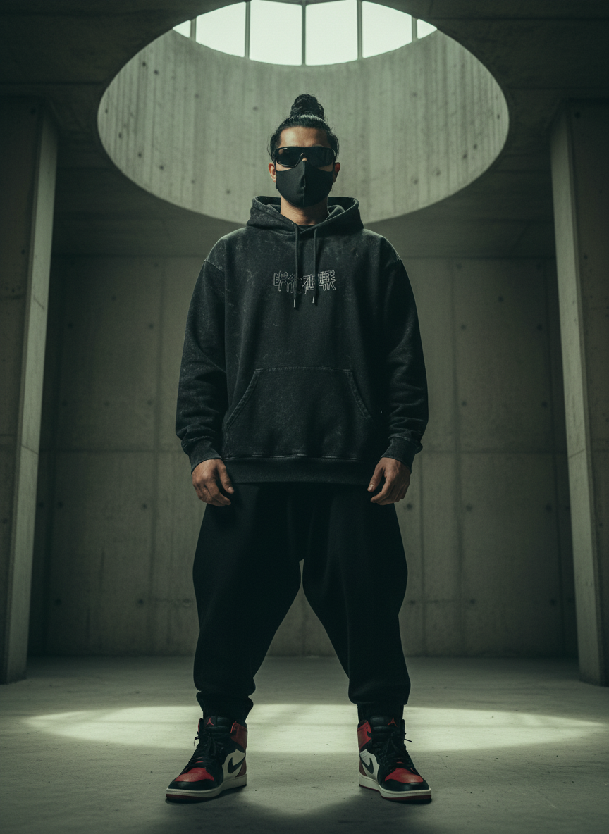 Sukuna's Vessel - Itadori - Unisex Acid Washed Hoodie