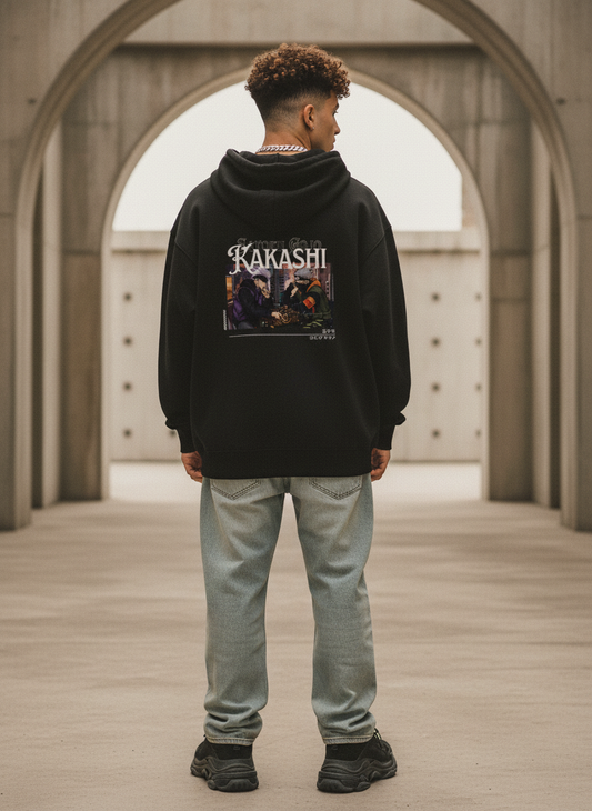 Masked Mentors - KakashiXGojo - Unisex Oversized Hoodie