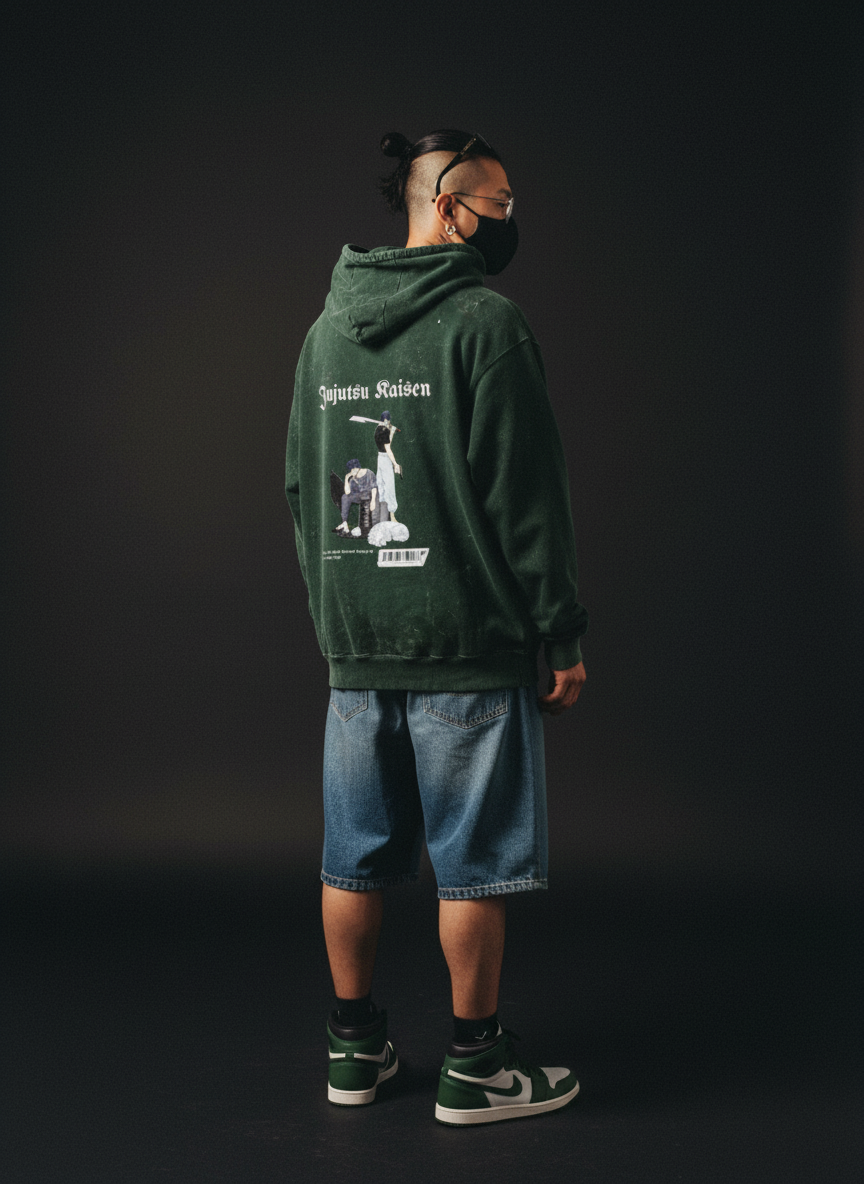 Balance Breaker - Toji - Unisex Acid Washed Hoodie