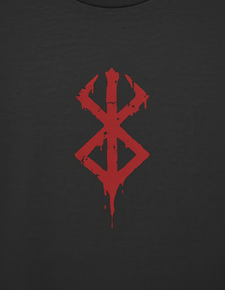 BERSERK® - Black With Acidwash Sleeve