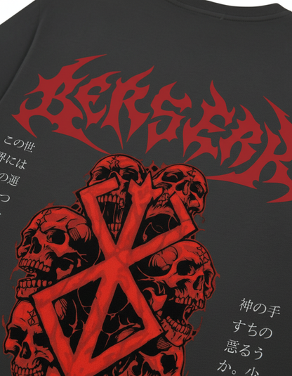 BERSERK® - Black With Acidwash Sleeve